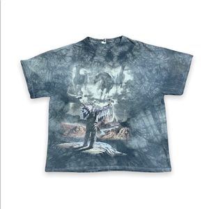 Vintage Y2K Indian Chief Tribal Graphic T-Shirt